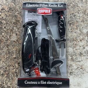 Electric Fillet Knife Kit - Black